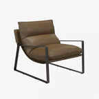 Fauteuil d'appoint Gatsby en tissu capitonné
