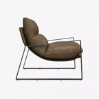 Fauteuil d'appoint Gatsby en tissu capitonné