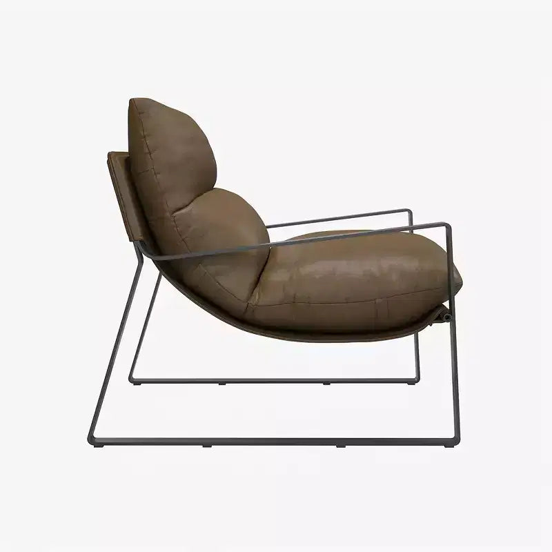 Fauteuil d'appoint Gatsby en tissu capitonné
