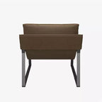 Fauteuil d'appoint Gatsby en tissu capitonné