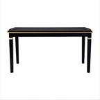 Ensemble de salle à manger 6 pièces avec 4 chaises et un banc, table de 152 cm, pour salle à manger à domicile