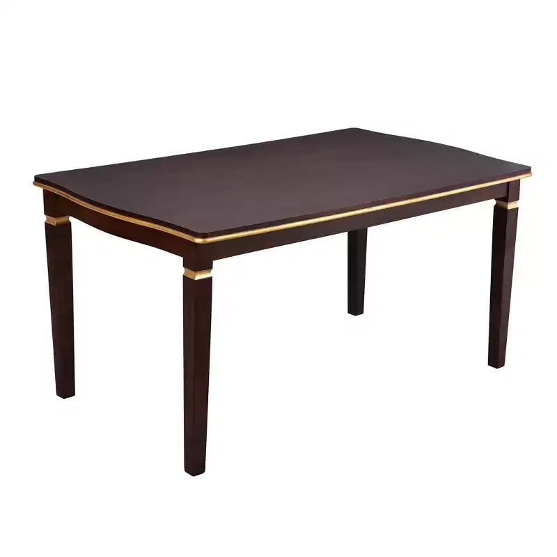 Ensemble de salle à manger 6 pièces avec 4 chaises et un banc, table de 152 cm, pour salle à manger à domicile