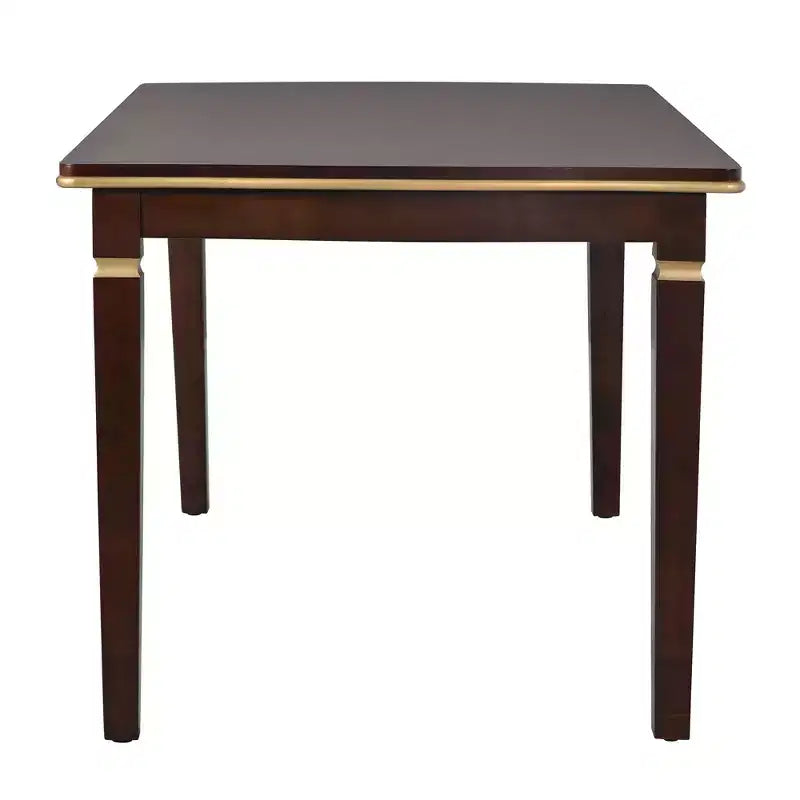 Ensemble de salle à manger 6 pièces avec 4 chaises et un banc, table de 152 cm, pour salle à manger à domicile