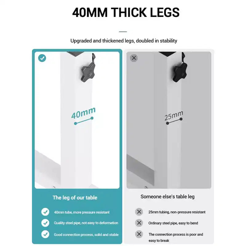 Table de lit réglable (60-95cm) avec roulettes, plateau roulant noir pour hôpital/salon, surface antidérapante