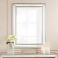 Miroirs Muraux Perlés Lot de 2