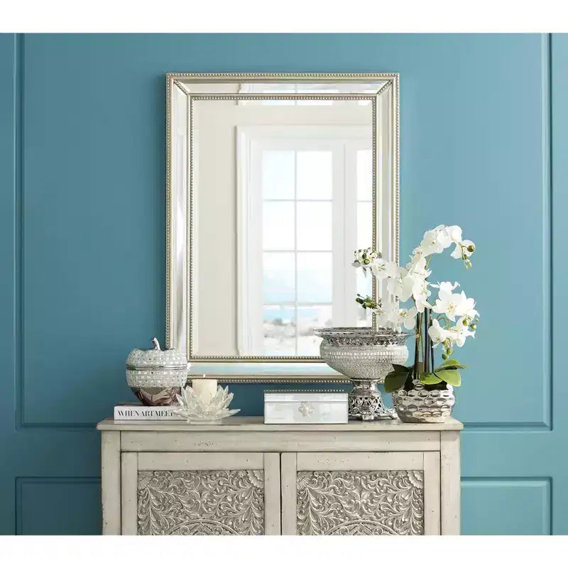 Miroirs Muraux Perlés Lot de 2