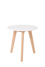 Tables d'appoint gigognes blanches (2)