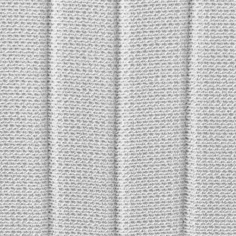 Lot de 2 chaises de salle à manger Anastasia en fer et tissu noir mat/gris clair