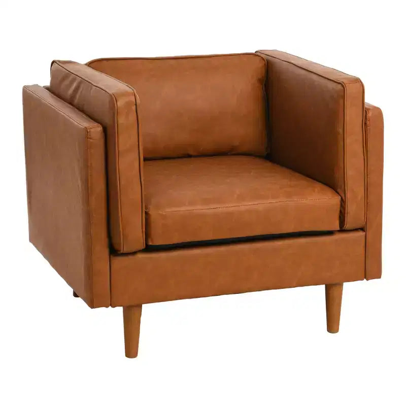 Fauteuil Atley marron