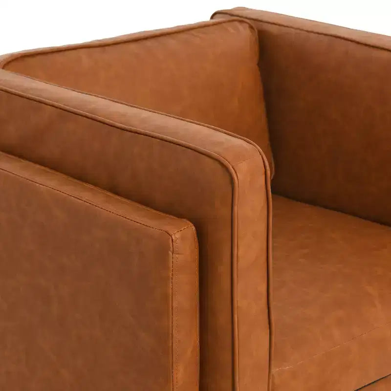 Fauteuil Atley marron