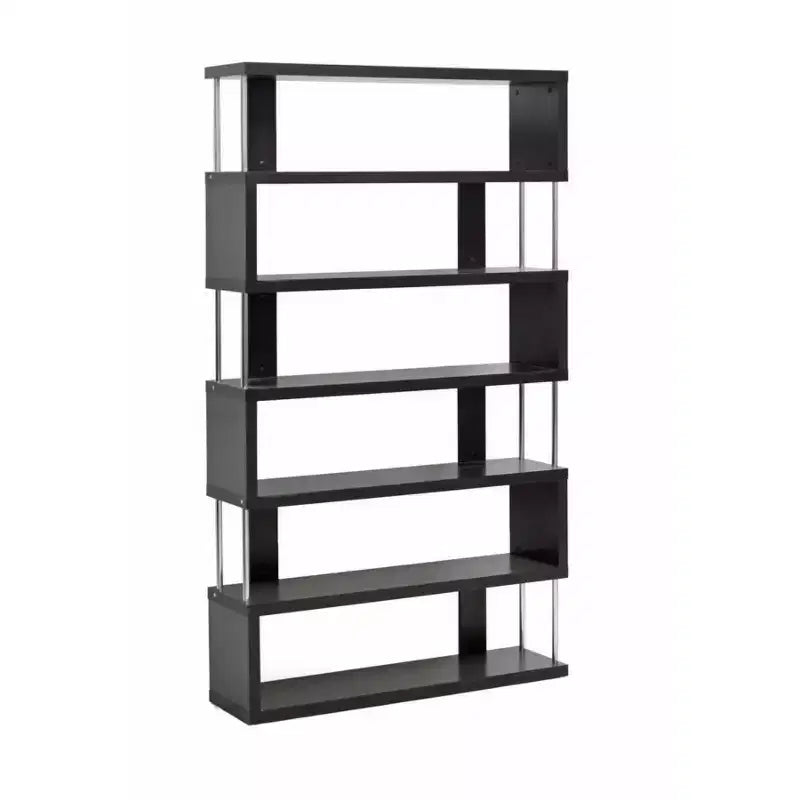 Étagère moderne Barnes de 75,5 po à six niveaux