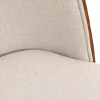 Lot de 4 chaises de salle à manger modernes avec assise en cuir PU, velours ou daim et piètement en acier blanc