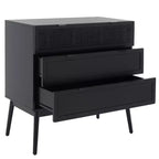 Commode Baisley à 3 tiroirs en rotin