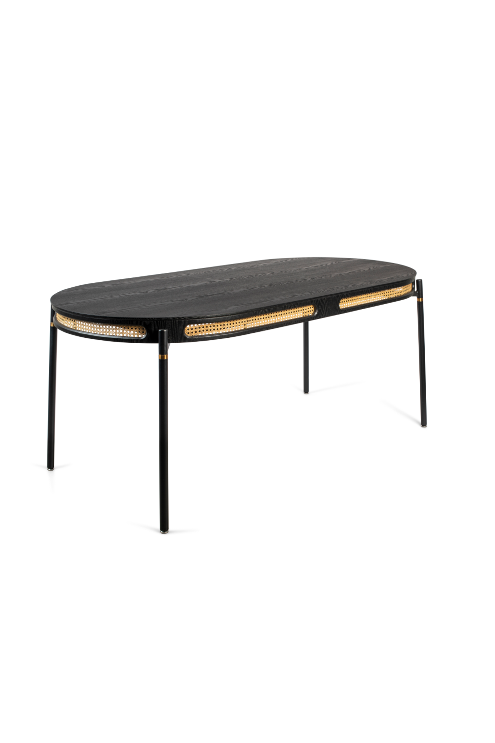 Table de salle à manger ovale moderne
