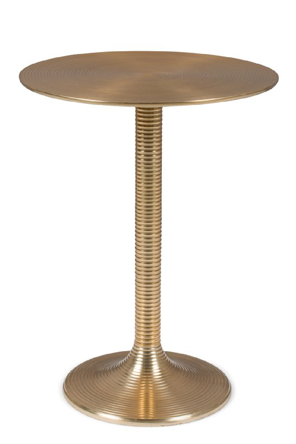 Table d'appoint ronde à piedestal