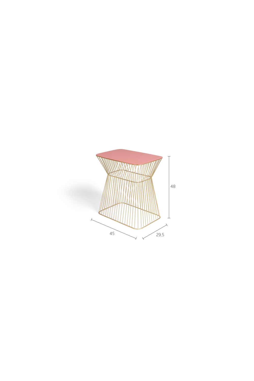 Table d'appoint Glam moderne