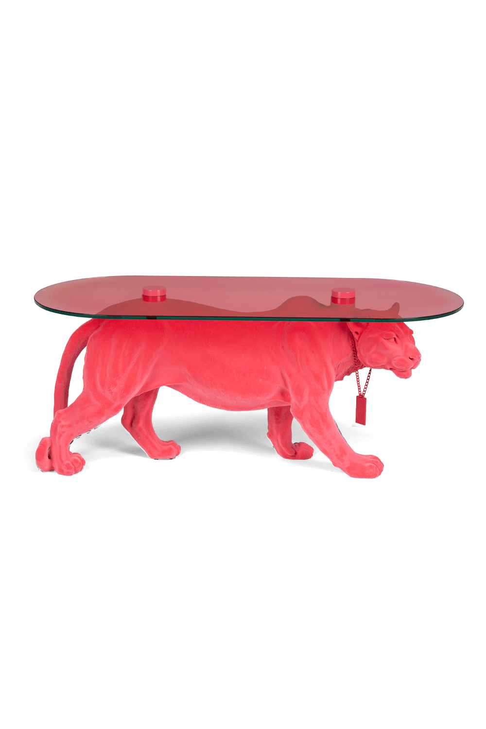 Table basse sculpture panthère