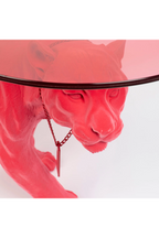 Table basse sculpture panthère