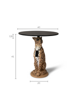 Table d'appoint sculpturale Art Déco