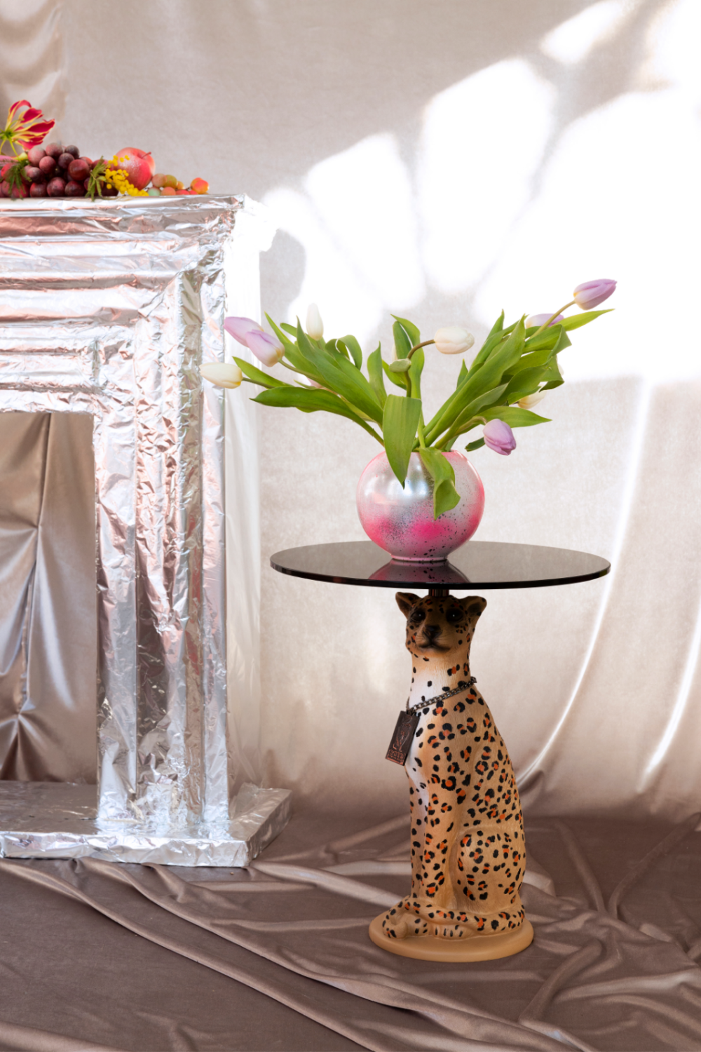 Table d'appoint sculpturale Art Déco