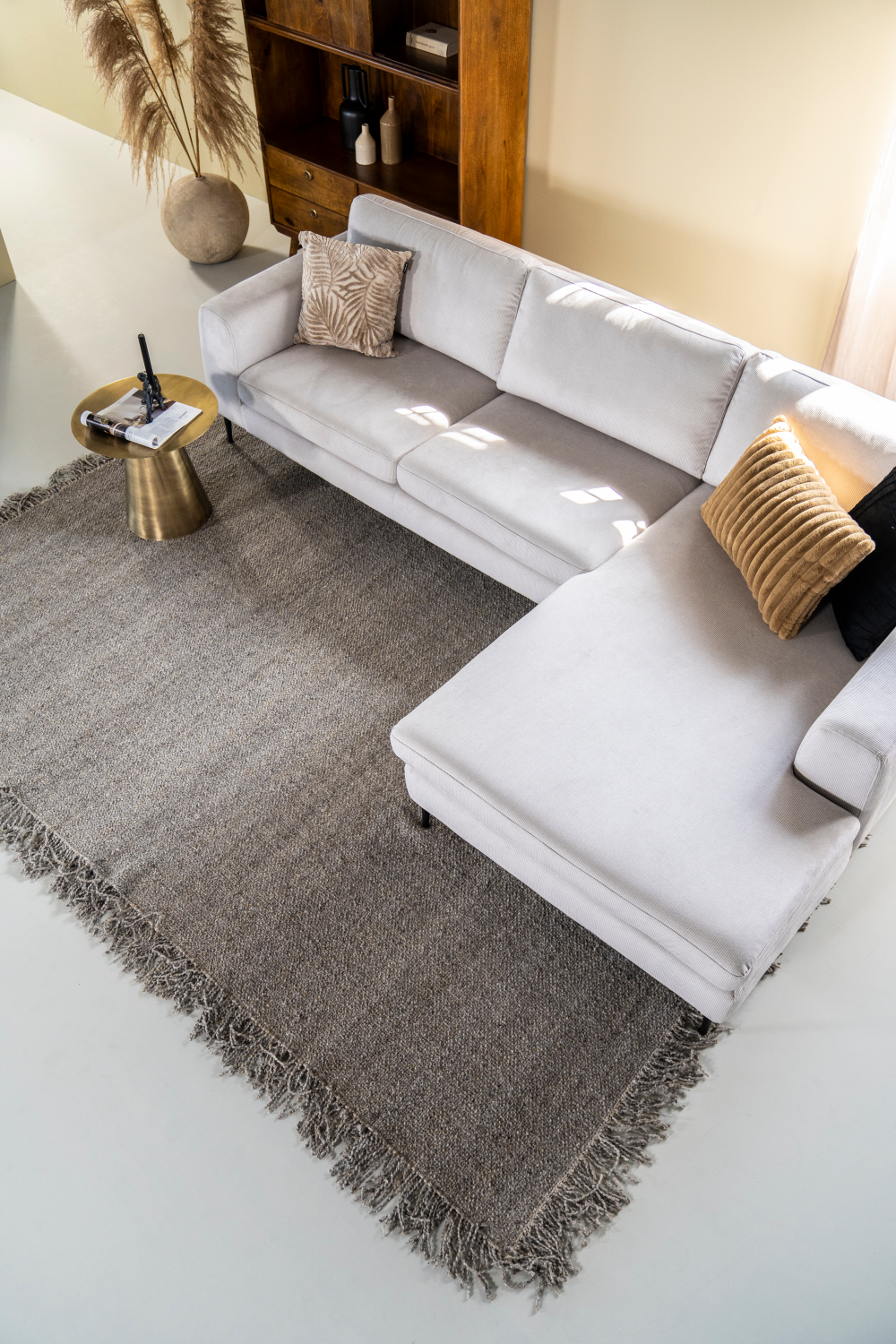 Table d'appoint socle en laiton