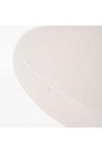 Table basse en aluminium blanc