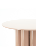 Table d'appoint ronde en métal