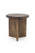 Table basse ronde en bois S