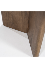 Table basse ronde en bois S