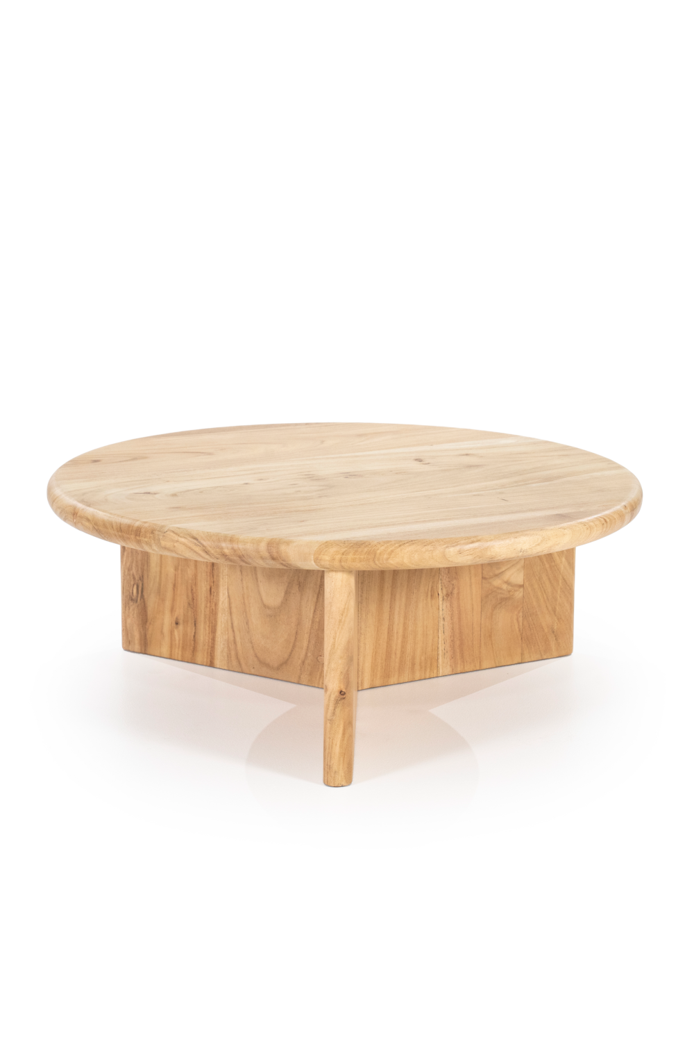 Table Basse Ronde en Bois L