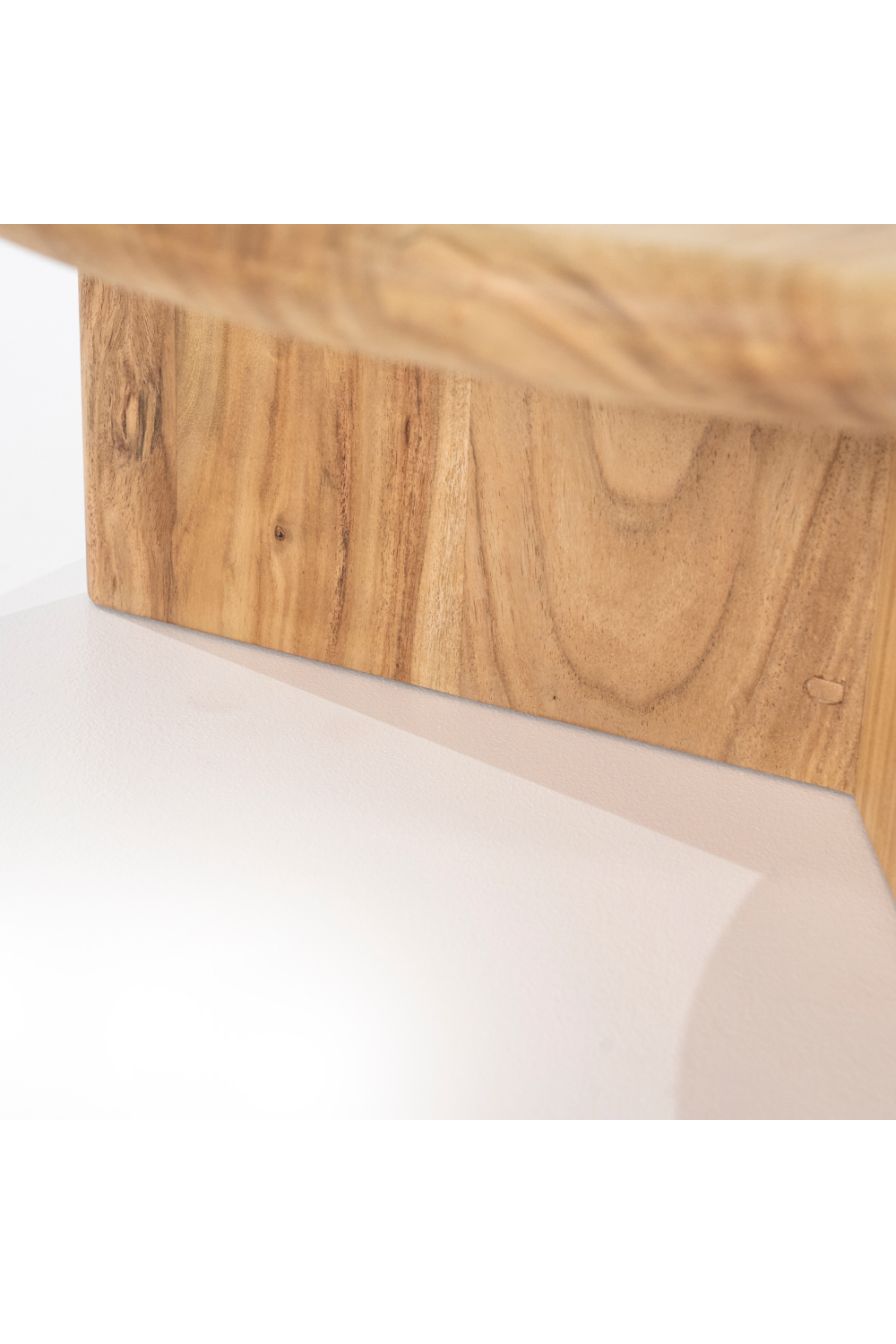 Table Basse Ronde en Bois L