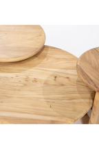 Table Basse Ronde en Bois L