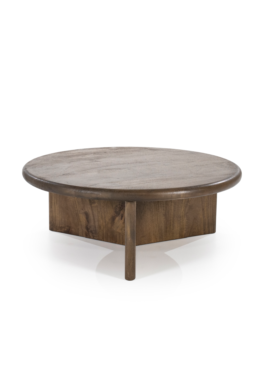 Table Basse Ronde en Bois L