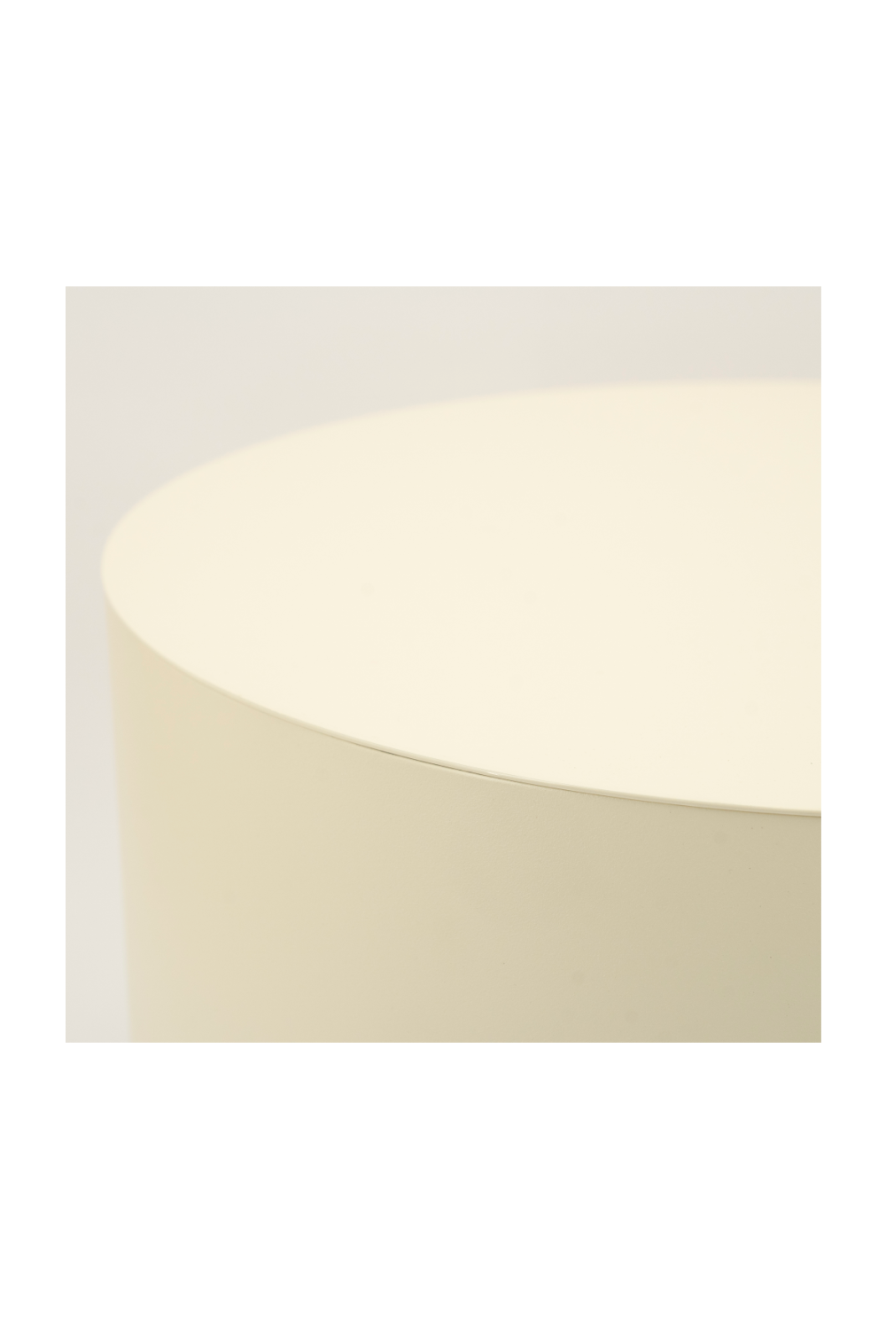 Table basse ronde en fer