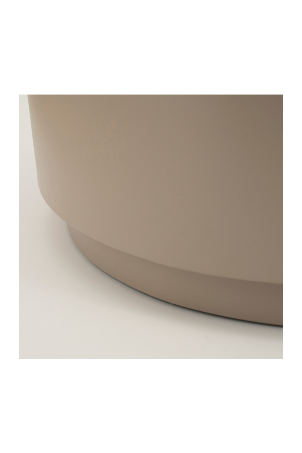 Table basse ronde en fer