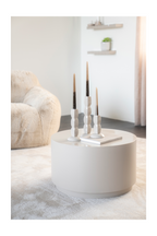 Table basse ronde en fer