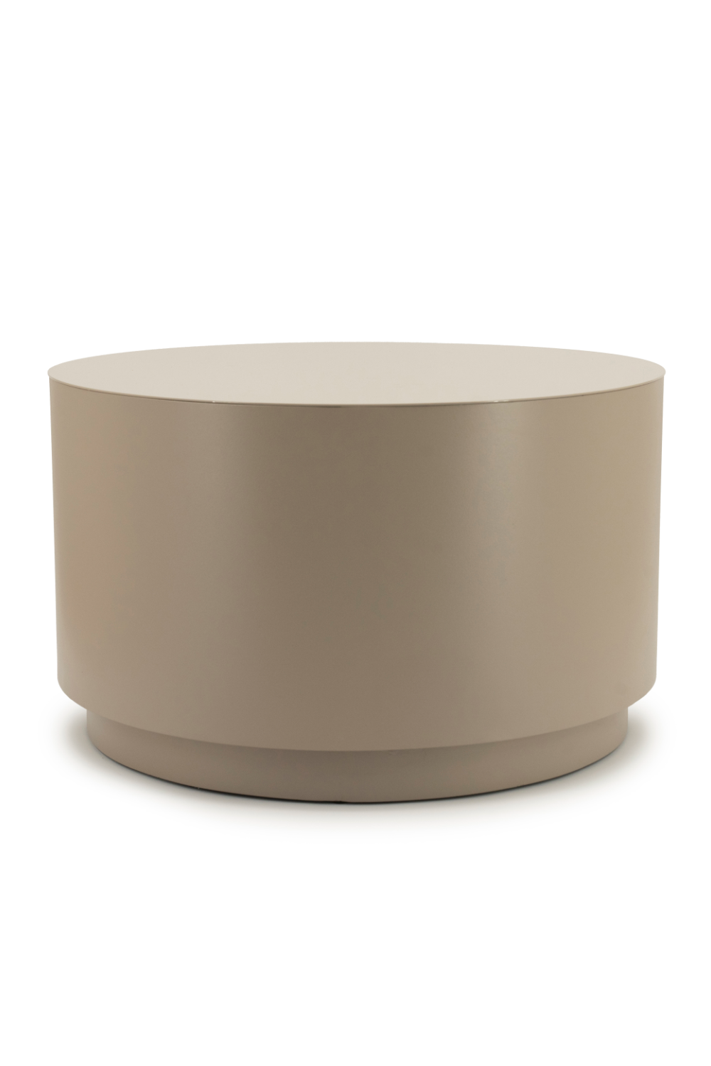 Table basse ronde en fer