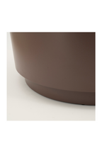 Table basse ronde en fer