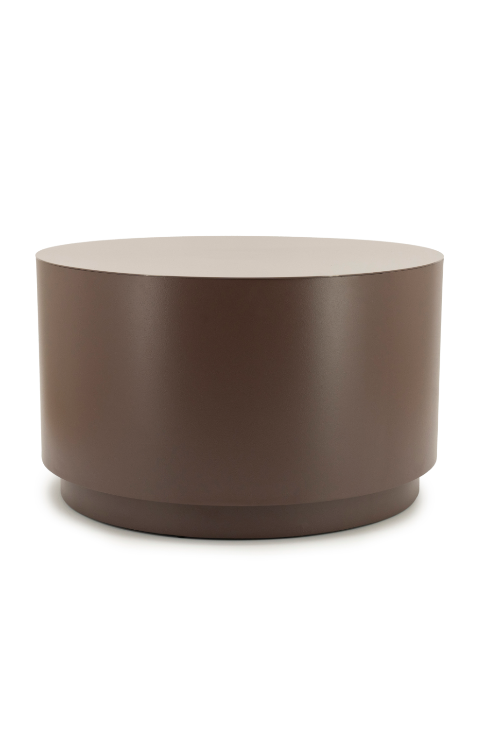 Table basse ronde en fer
