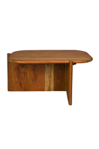 Table basse à piètement oblique