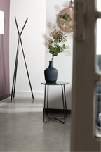 Table d'appoint ronde en marbre vert