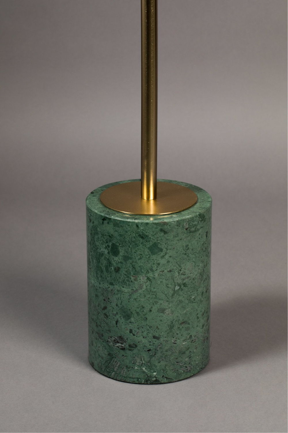 Table d'appoint ronde en marbre vert