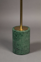 Table d'appoint ronde en marbre vert