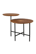 Table gigogne en noyer