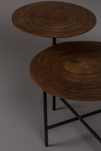 Table gigogne en noyer