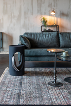 Table d'appoint cylindrique moderne