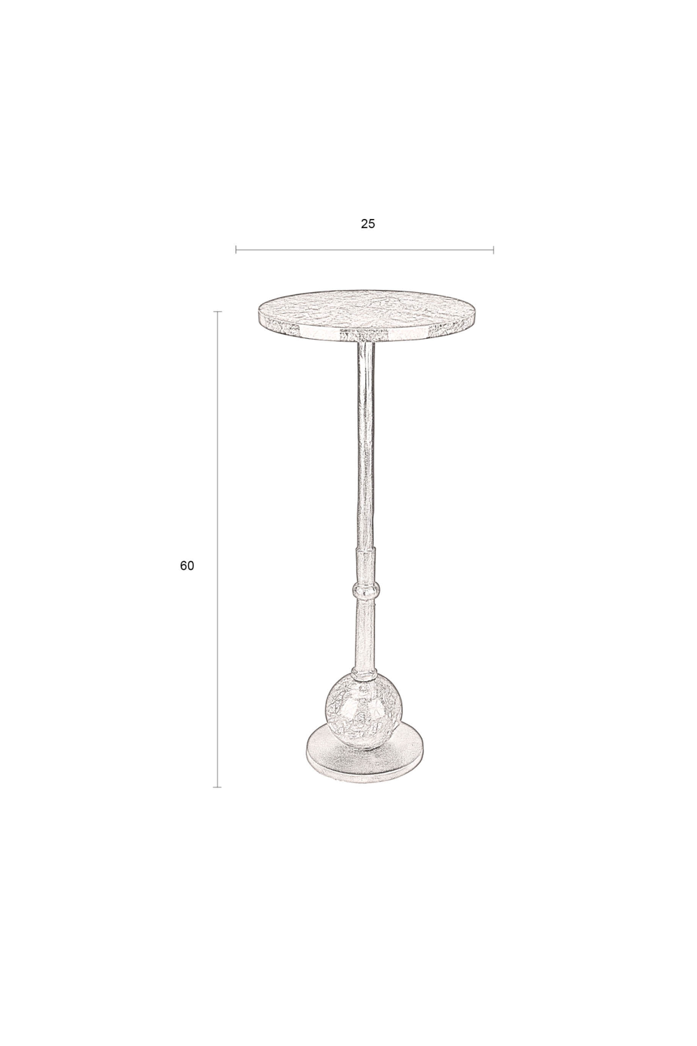 Table d'appoint socle en marbre