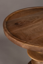 Table d'appoint ronde en bois