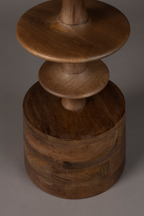 Table d'appoint ronde en bois