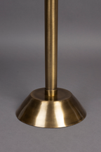 Table d'appoint piédestal doré